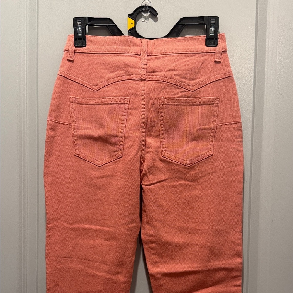 Joie Crop Jeans in Guava | Wide Leg Crop | High waist | Sz 25 - Picture 7 of 8